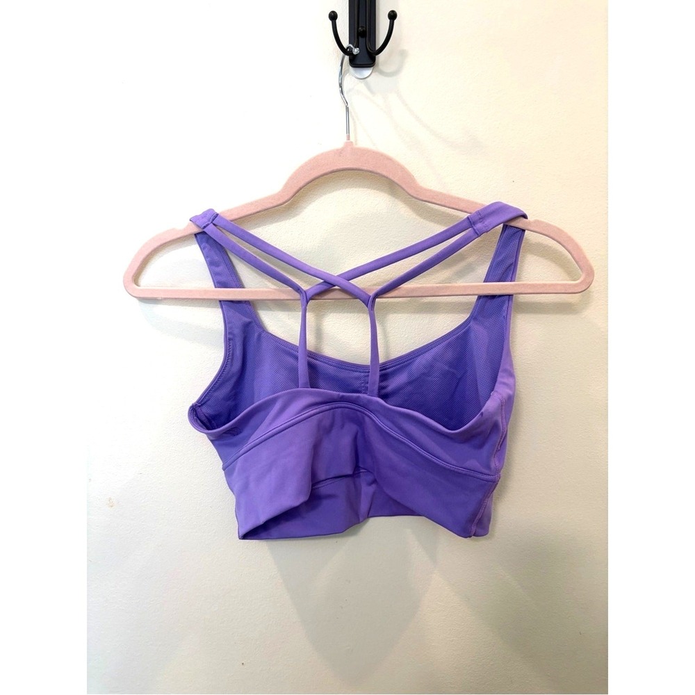 all in motion Lavender Crisscross Back Sports Bra - Picture 2 of 3